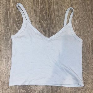 American Eagle blue tank top, size Large